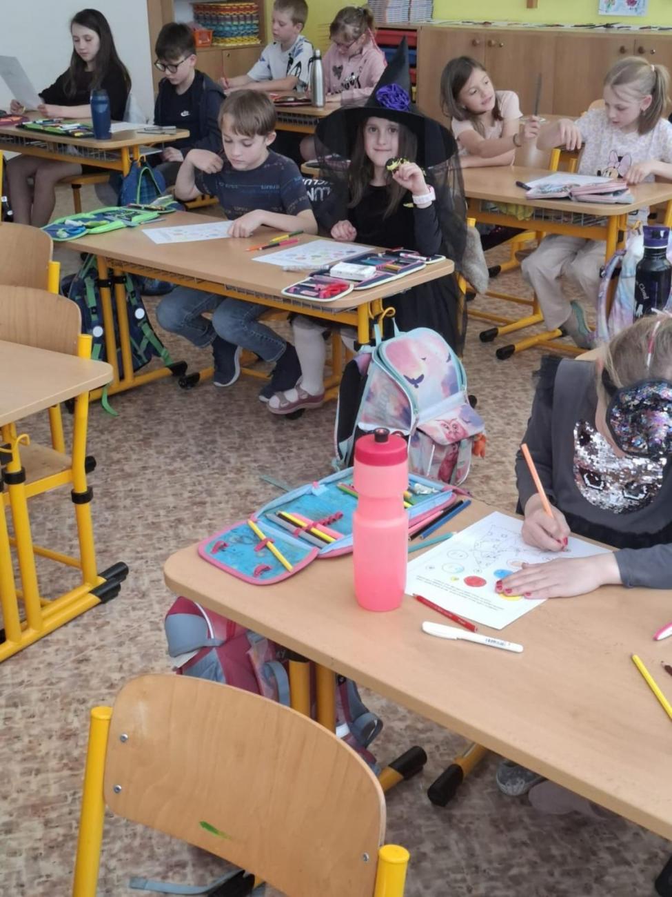 Čarodějnický den ve 2.A