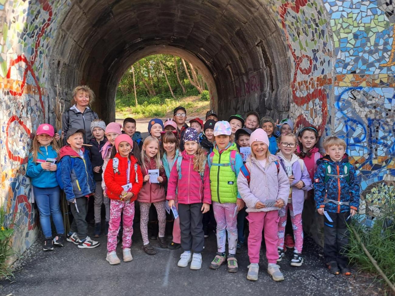 Jarní turistický den 1.C