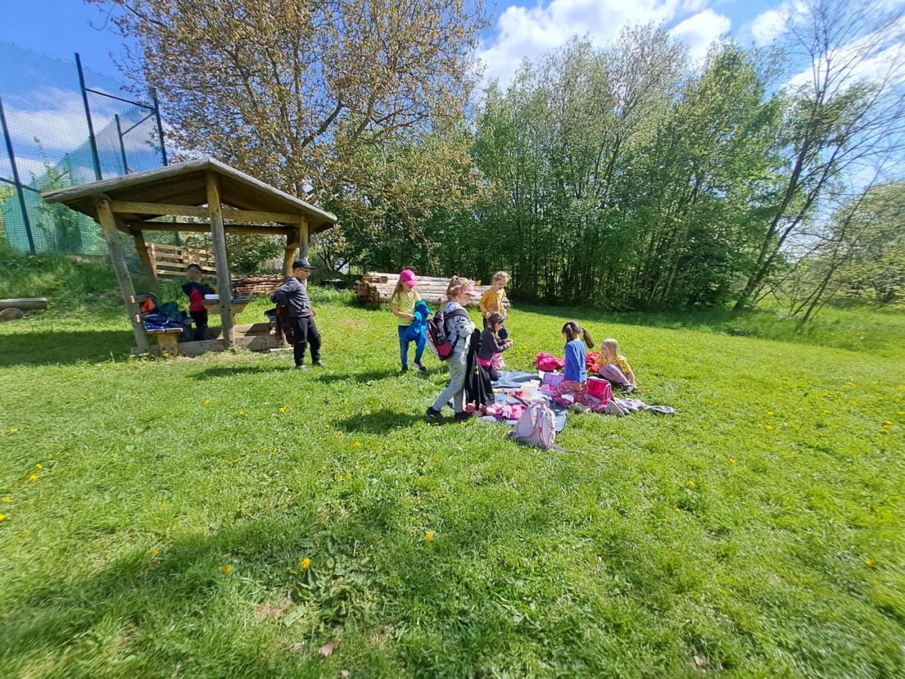 Jarní turistický den 1.C