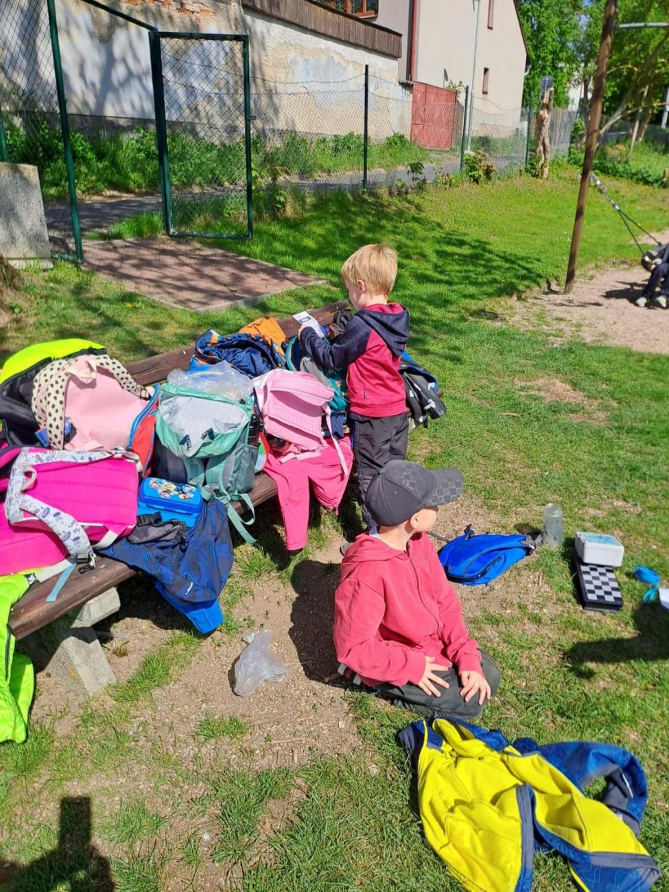 Jarní turistický den 1.C