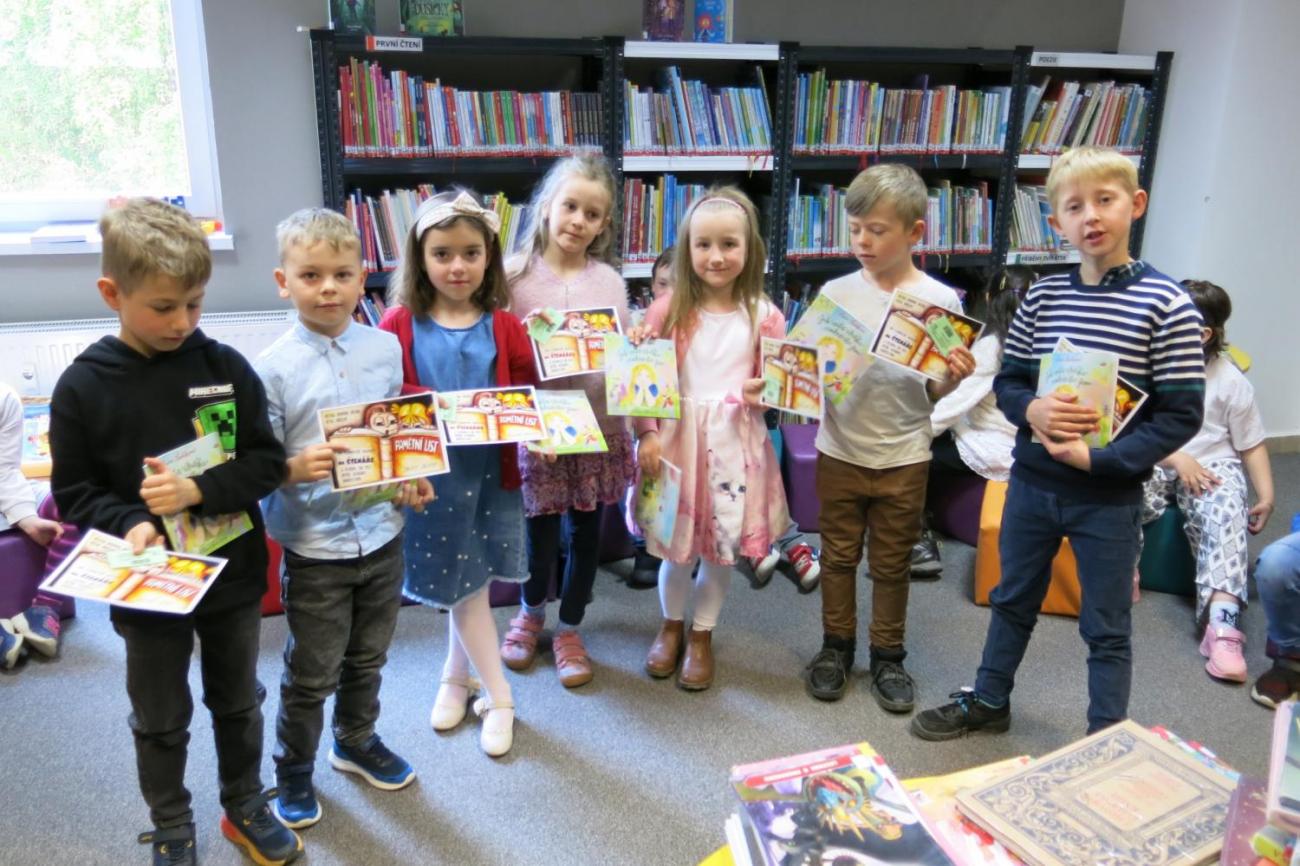 Pasování na čtenáře 1.B