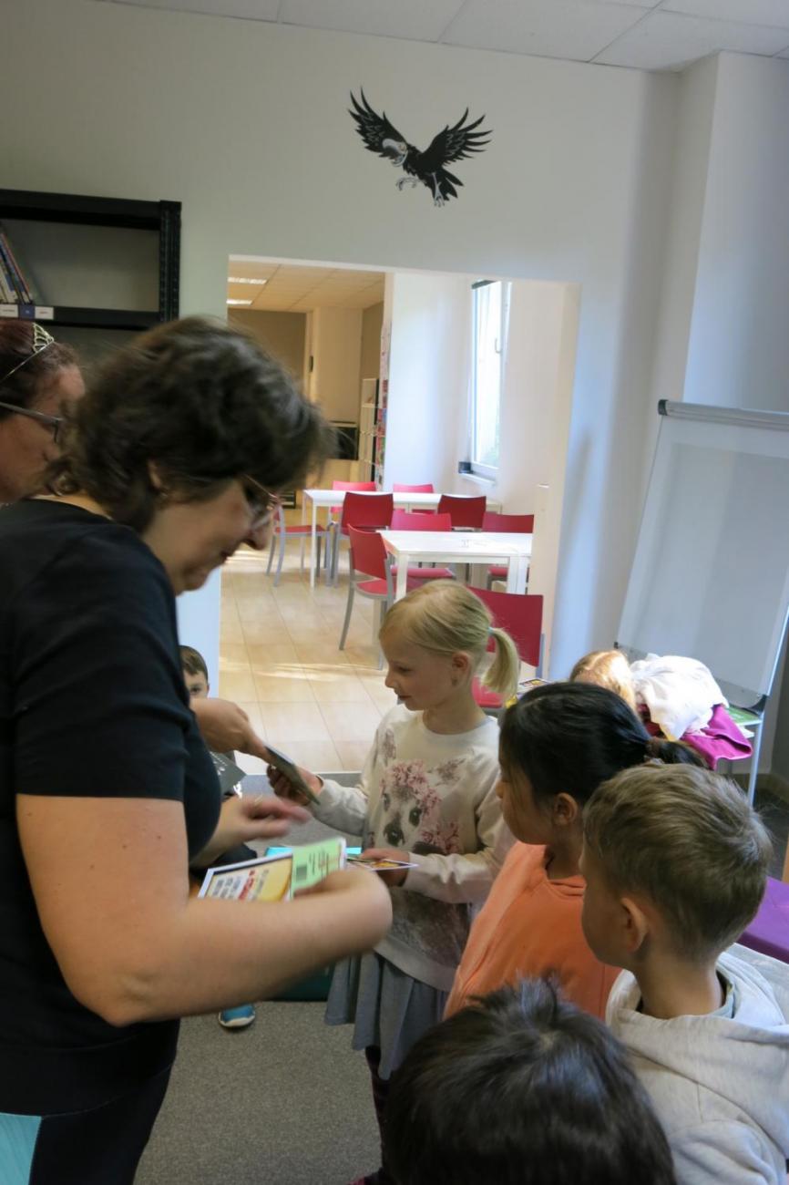 Pasování na čtenáře 1.B