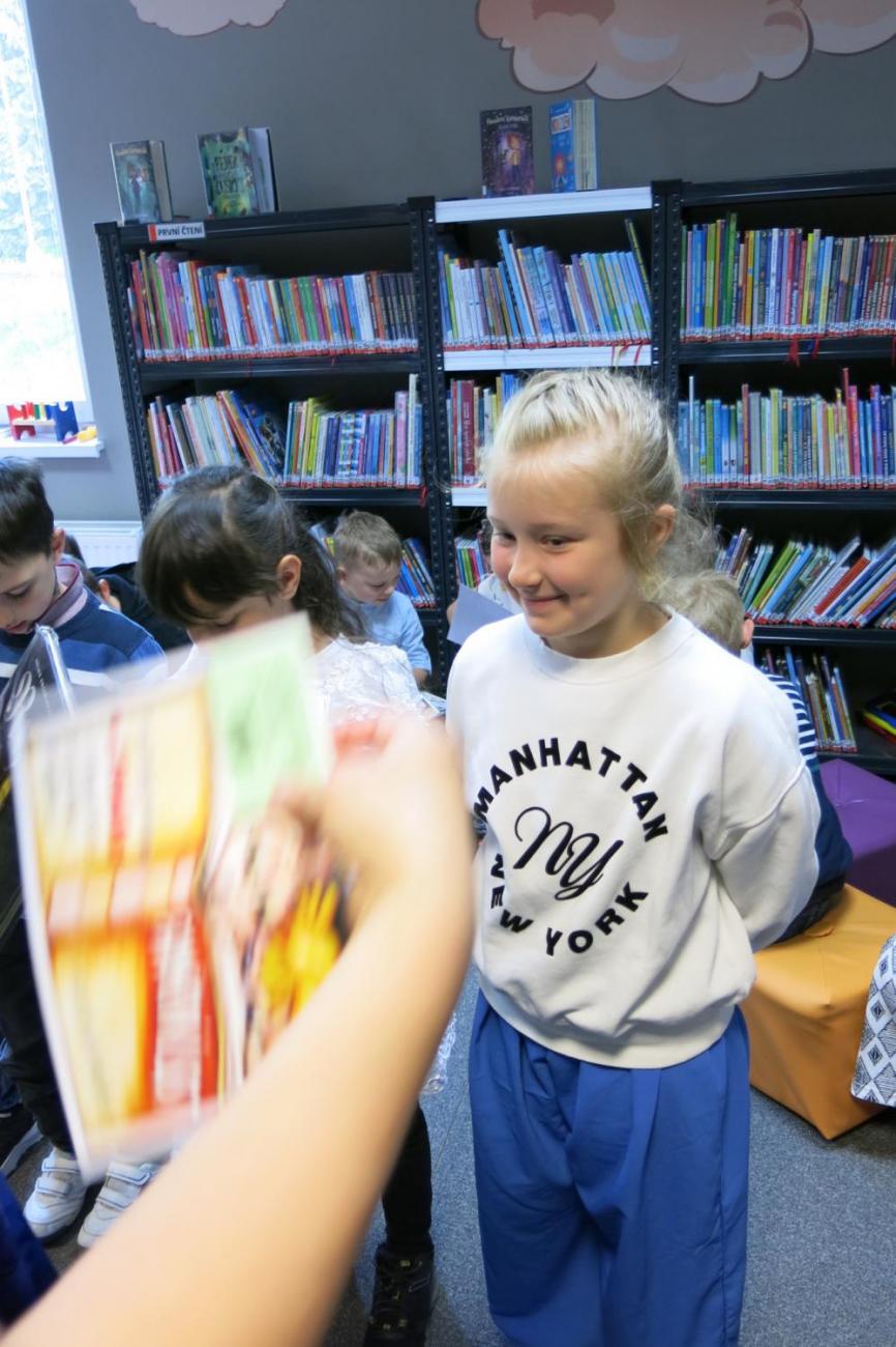 Pasování na čtenáře 1.B