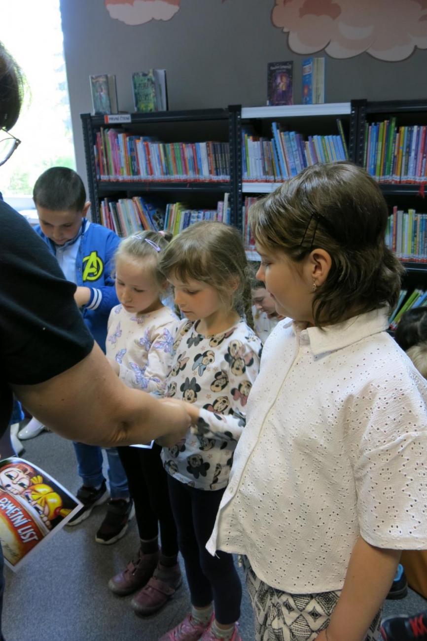 Pasování na čtenáře 1.B