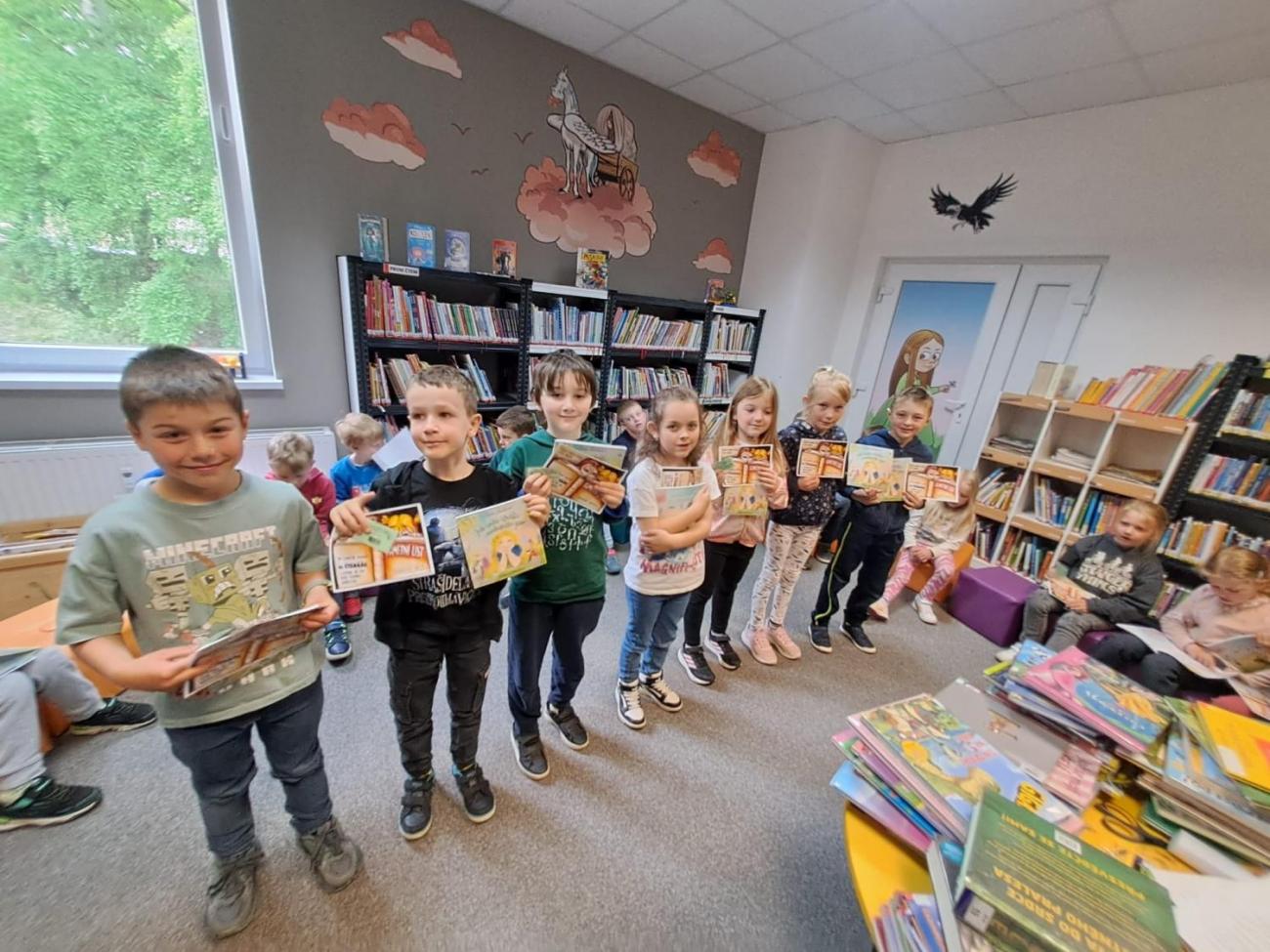 Prvňáčci z 1.C byli slavnostně pasováni na čtenáře