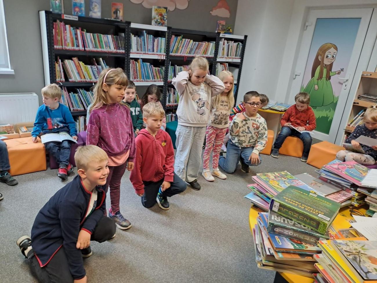 Prvňáčci z 1.C byli slavnostně pasováni na čtenáře