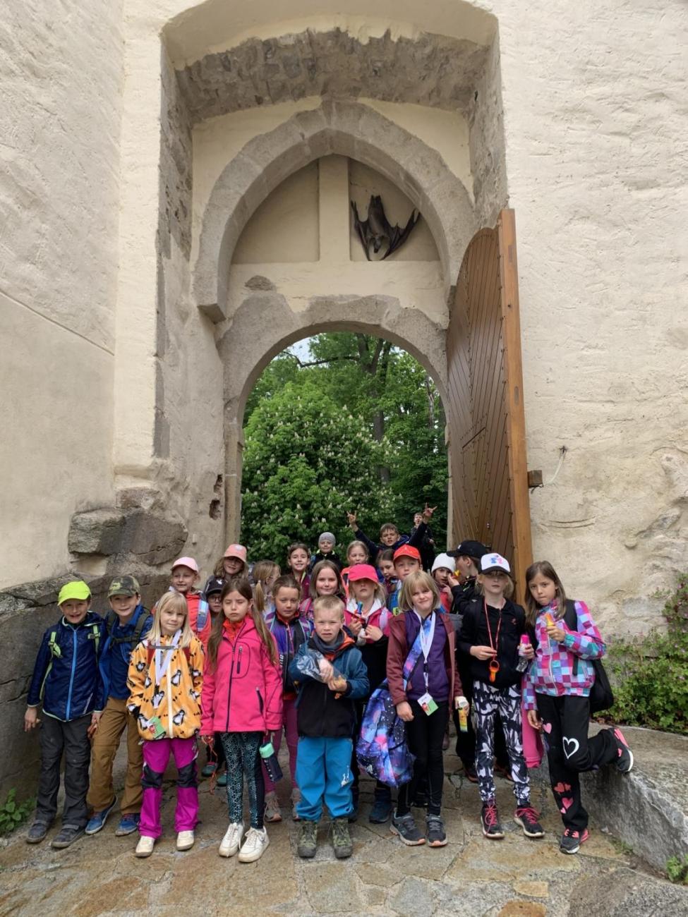 Výlet na hrad Roštejn  2.B