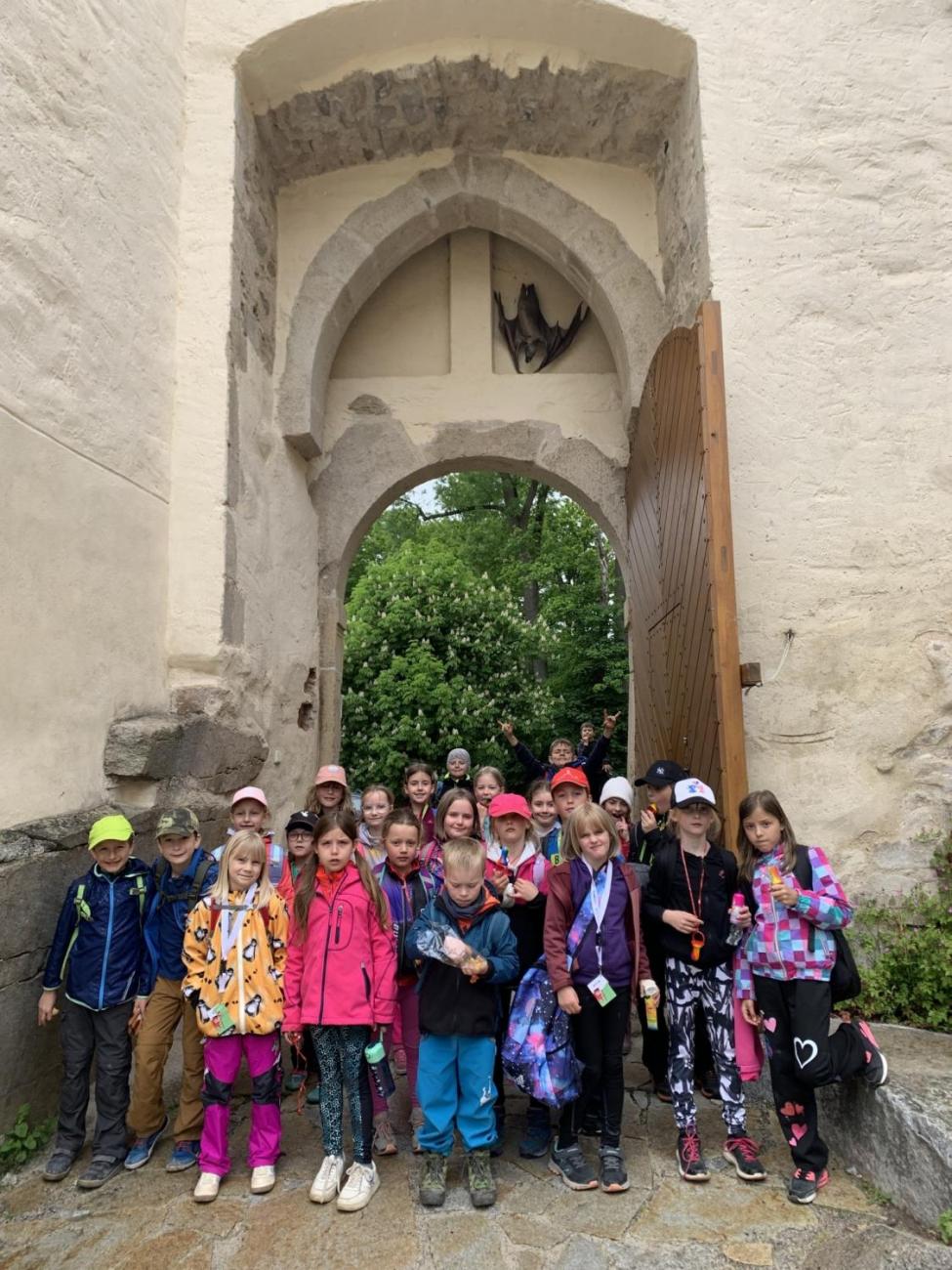 Výlet na hrad Roštejn  2.B