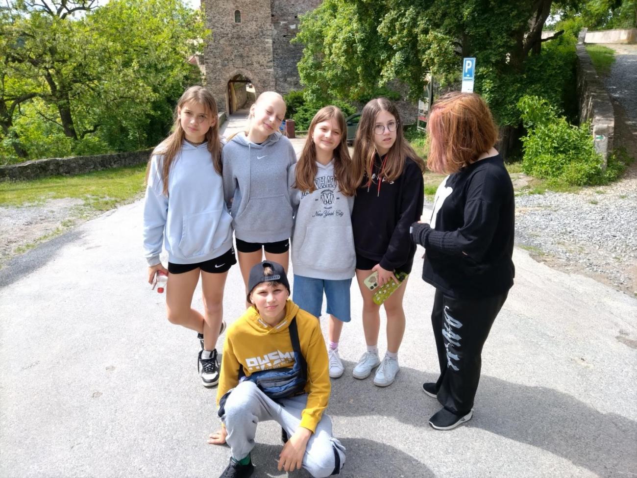 Školní výlet - Bítov, 6.D