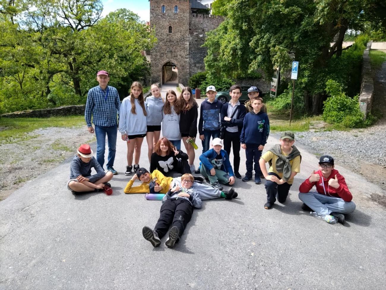 Školní výlet - Bítov, 6.D