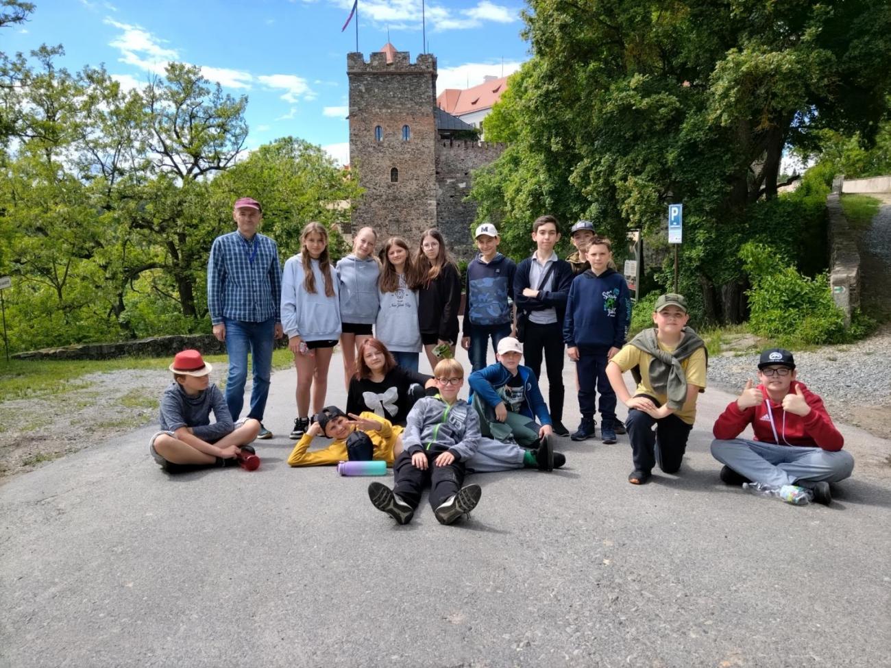 Školní výlet - Bítov, 6.D