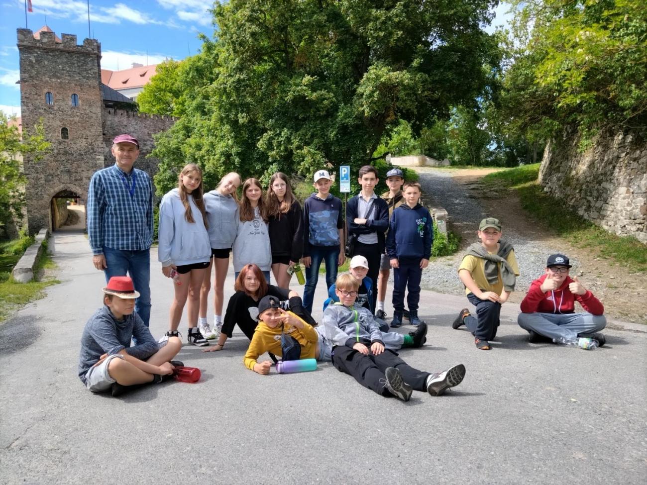 Školní výlet - Bítov, 6.D