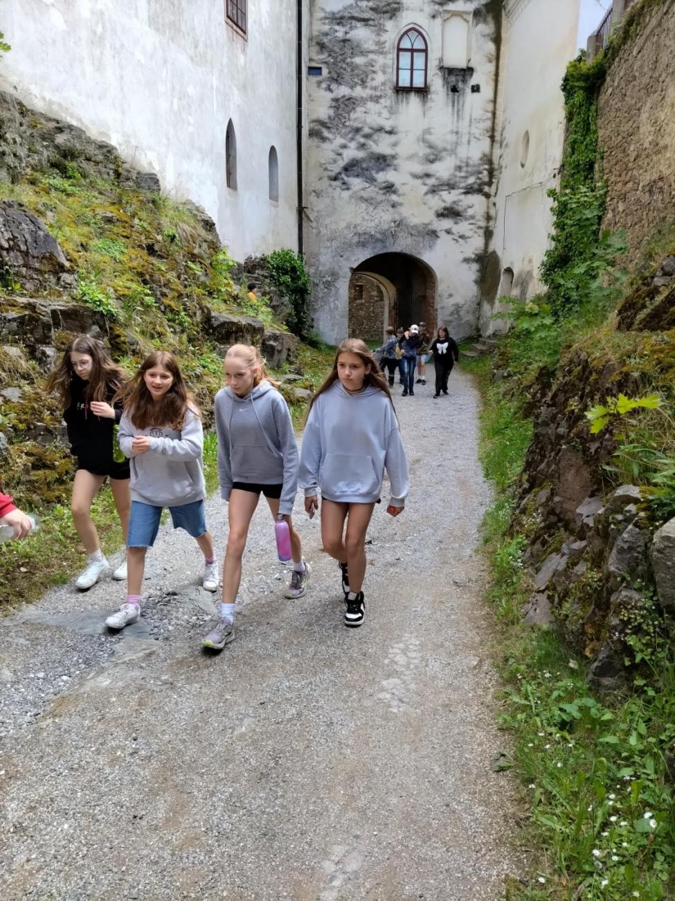 Školní výlet - Bítov, 6.D