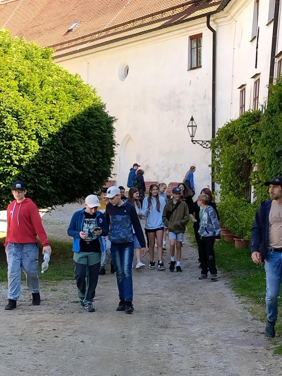 Školní výlet - Bítov, 6.D