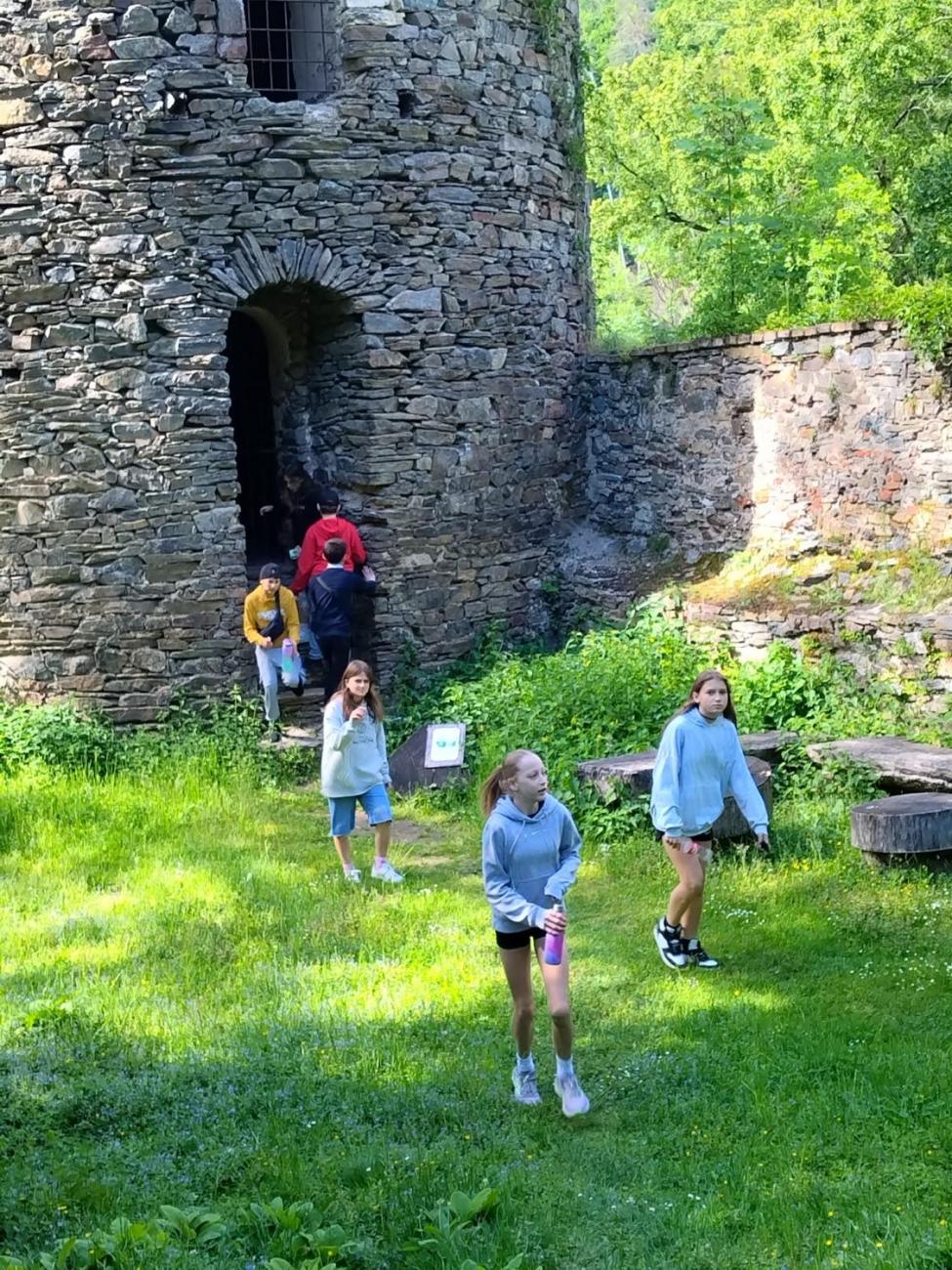 Školní výlet - Bítov, 6.D