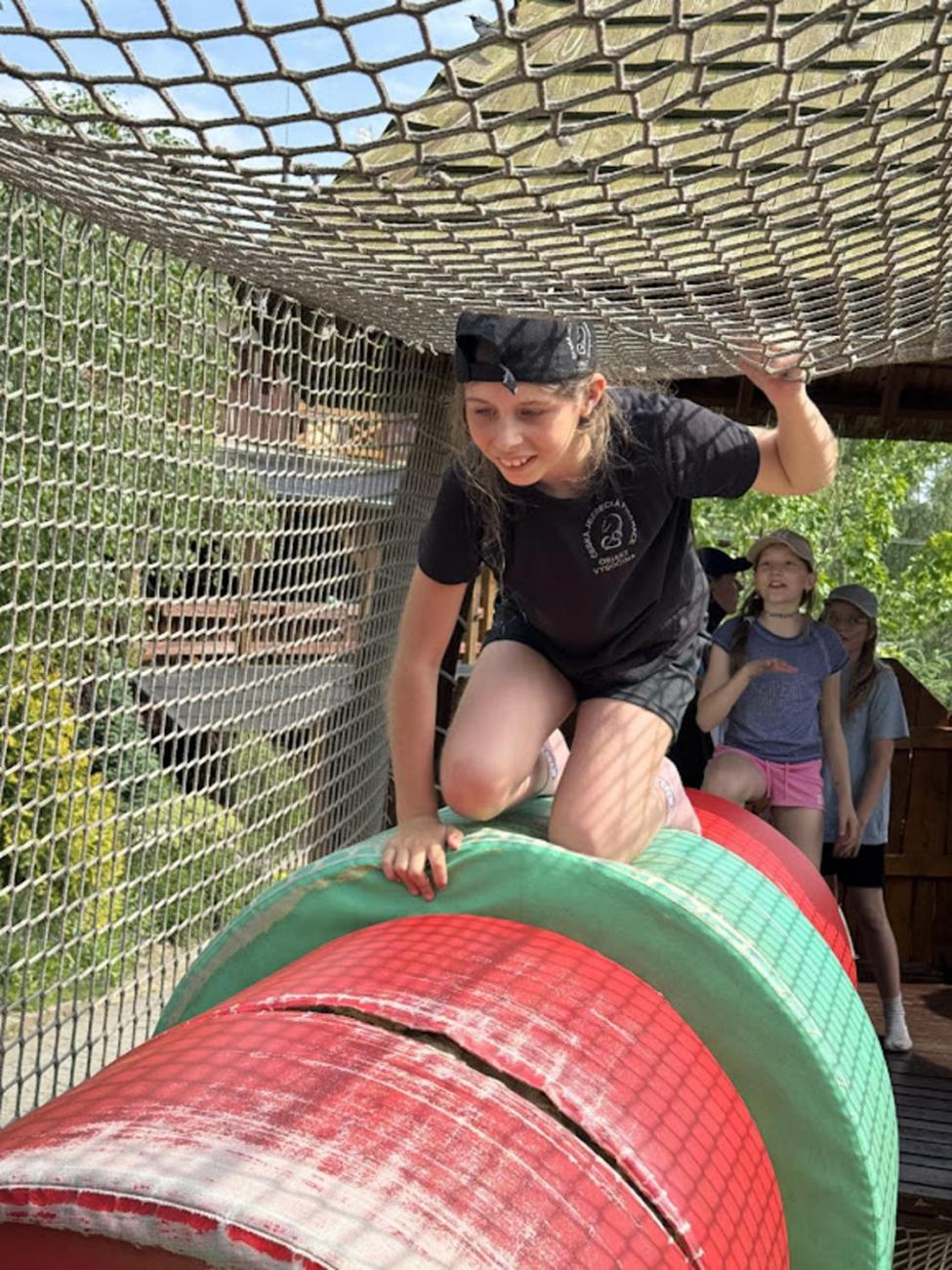 Školní výlet do outdoorového resortu Březová  5.A a 5.B