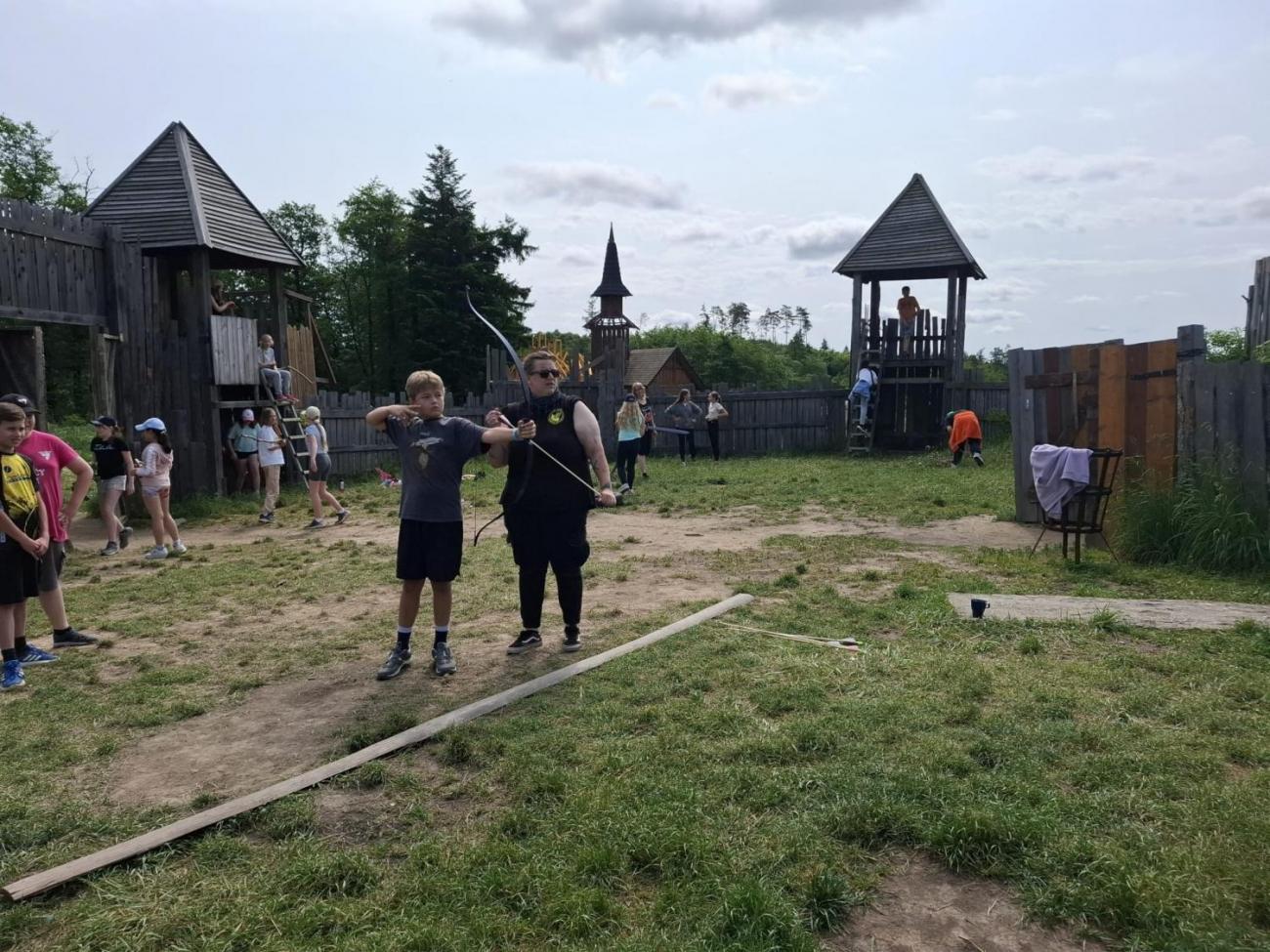 Školní výlet do outdoorového resortu Březová  5.A a 5.B