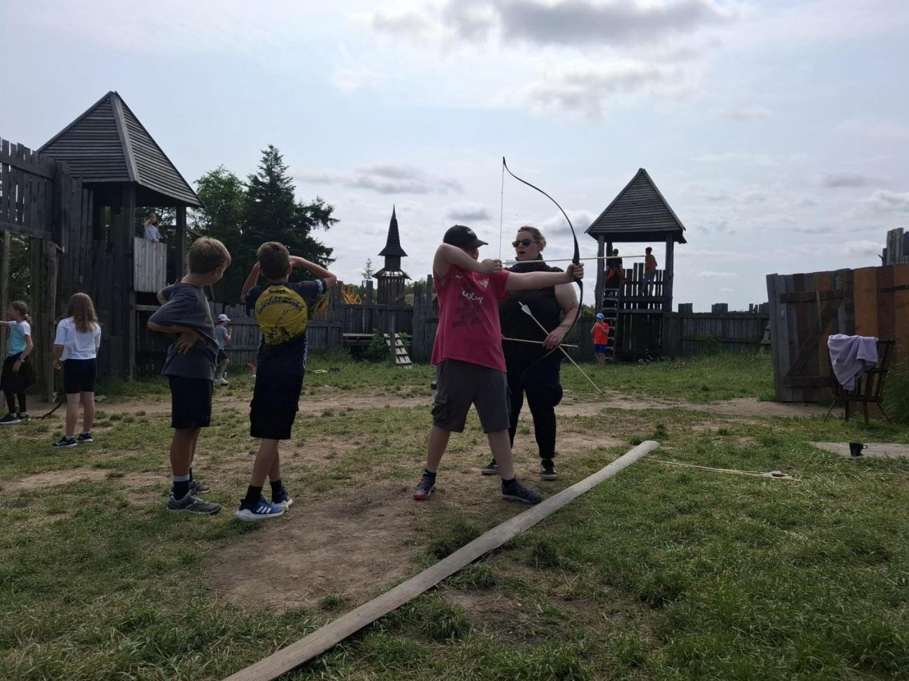 Školní výlet do outdoorového resortu Březová  5.A a 5.B