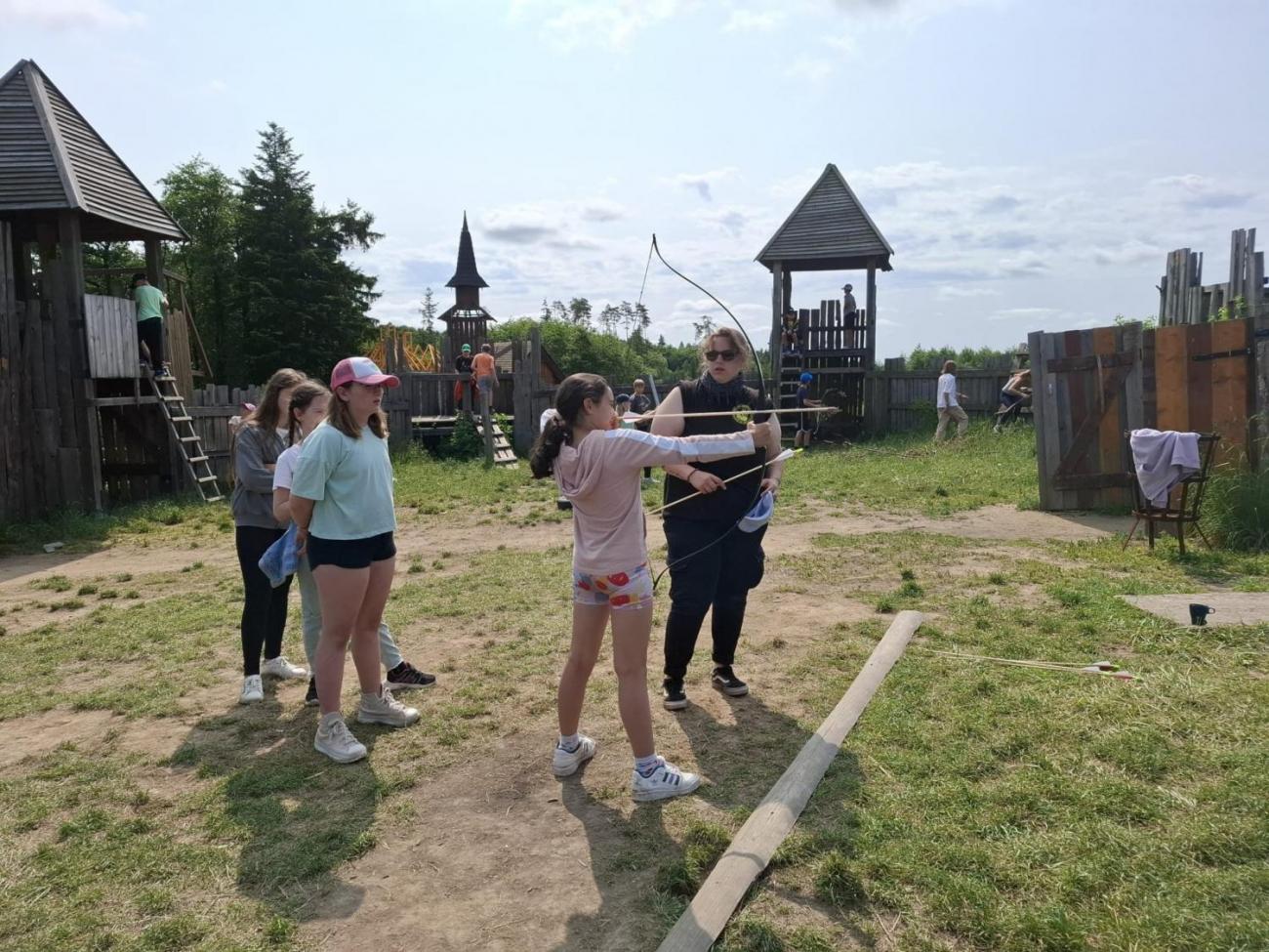 Školní výlet do outdoorového resortu Březová  5.A a 5.B