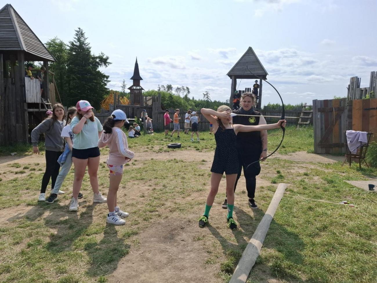 Školní výlet do outdoorového resortu Březová  5.A a 5.B