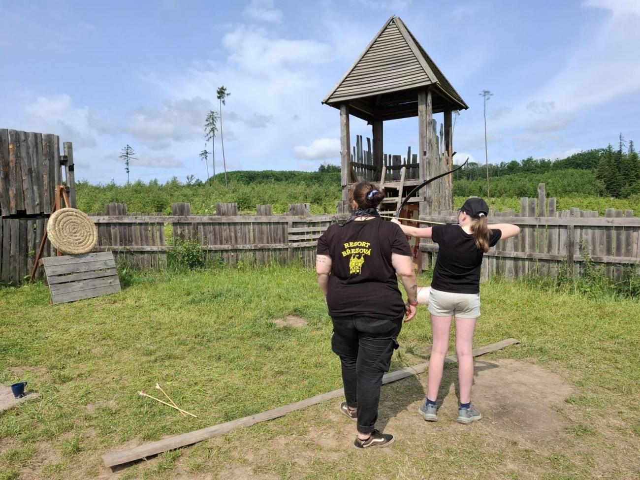 Školní výlet do outdoorového resortu Březová  5.A a 5.B