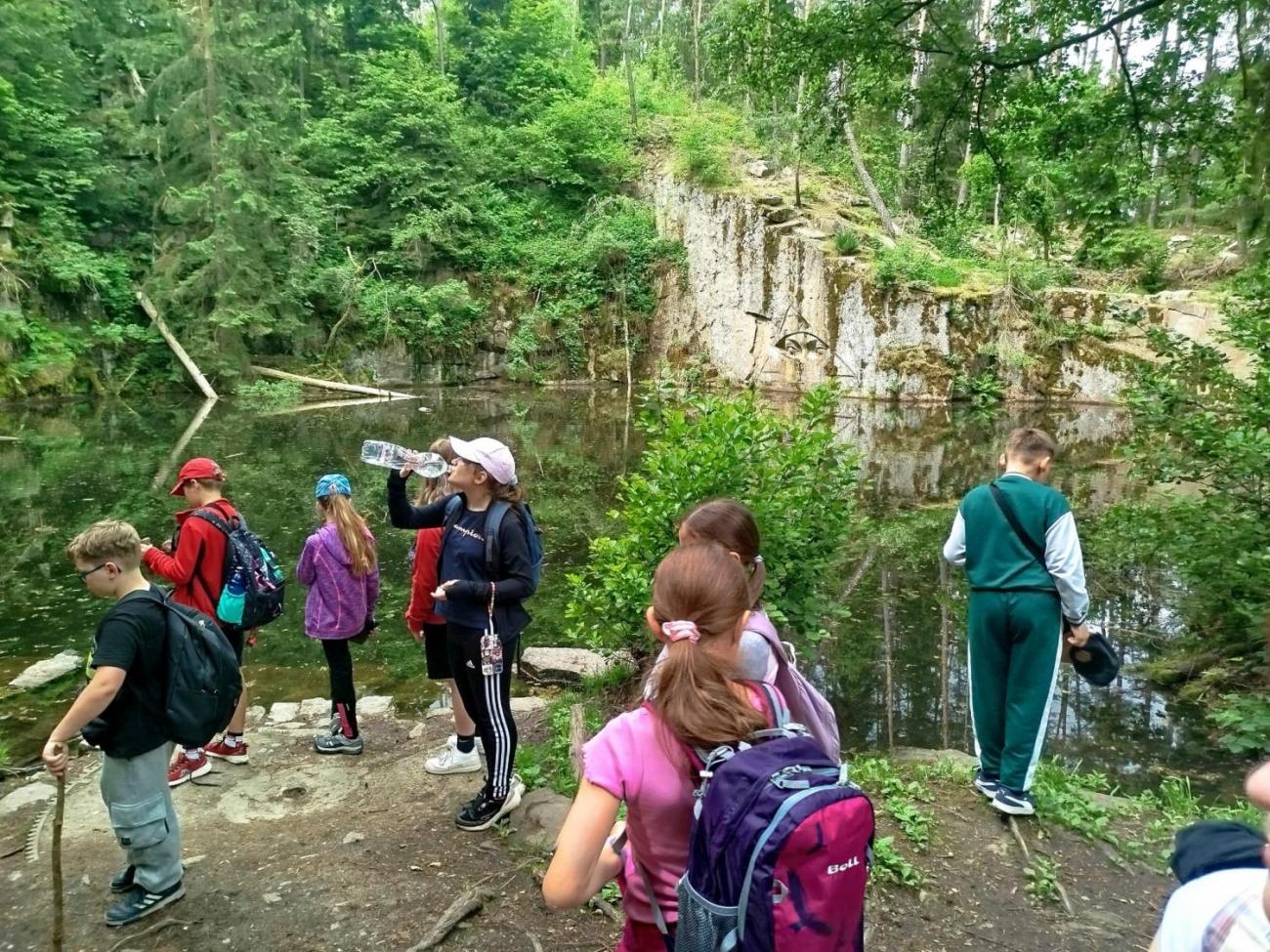 Školní výlet 4.B do Lipnice nad Sázavou