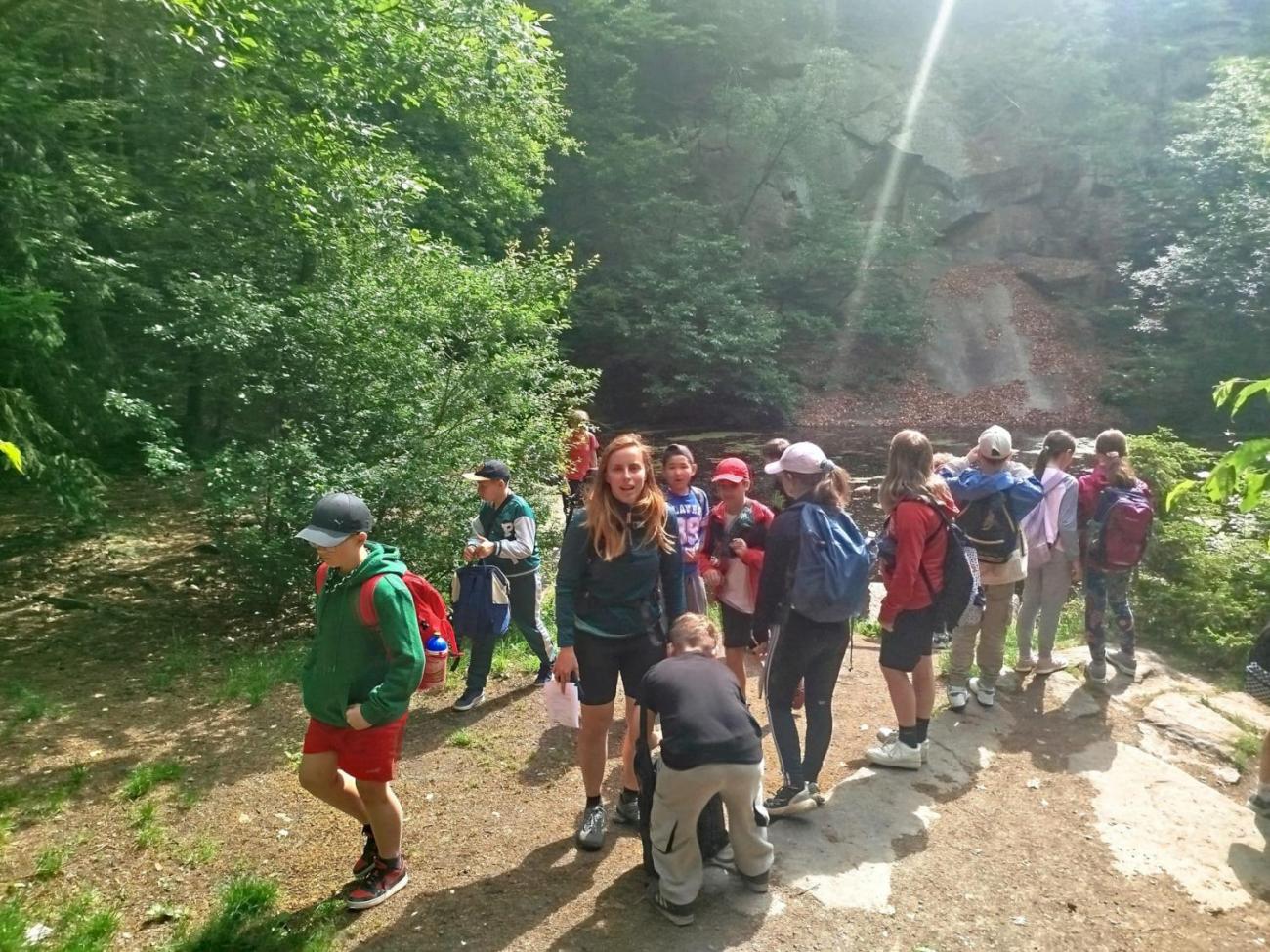 Školní výlet 4.B do Lipnice nad Sázavou