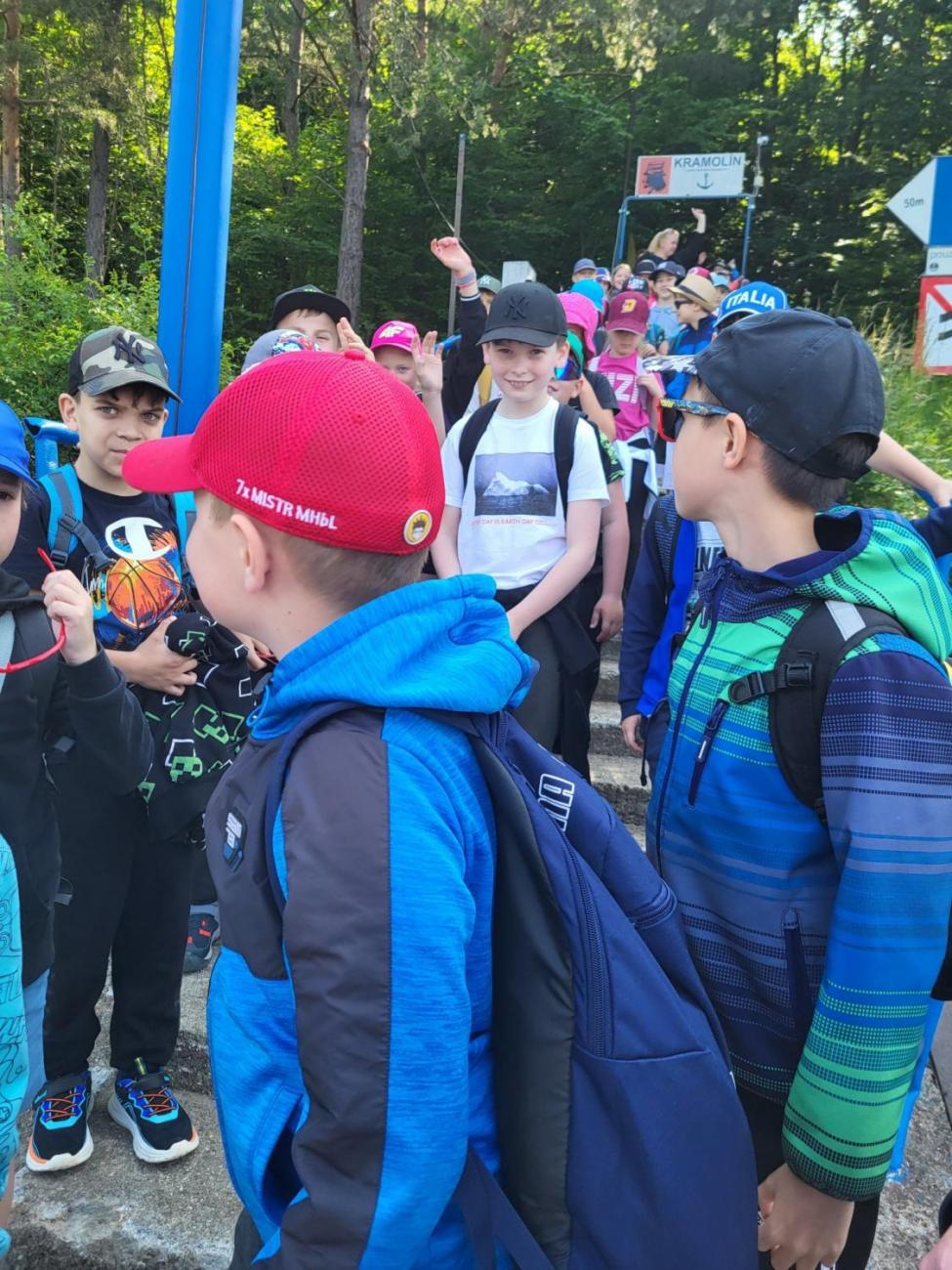 Výlet 3.C - Dalešická přehrada