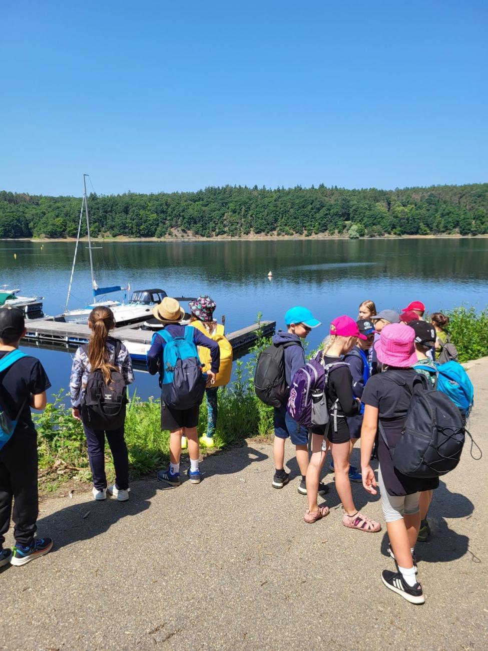 Výlet 3.C - Dalešická přehrada