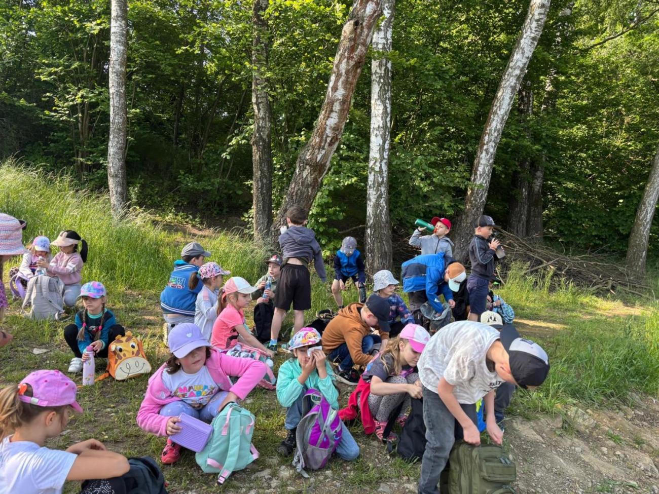 Školní výlet na Zaječí skok 1.B