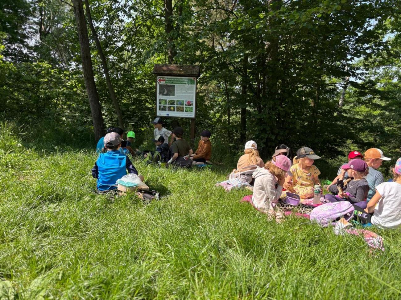 Školní výlet na Zaječí skok 1.B