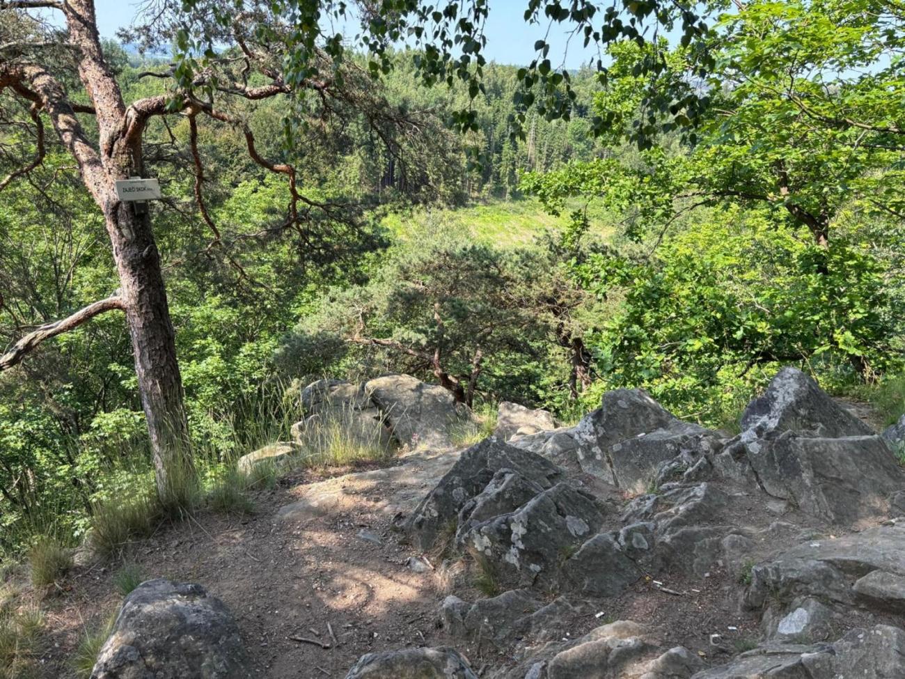 Školní výlet na Zaječí skok 1.B