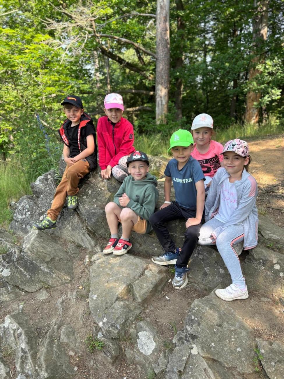 Školní výlet na Zaječí skok 1.B