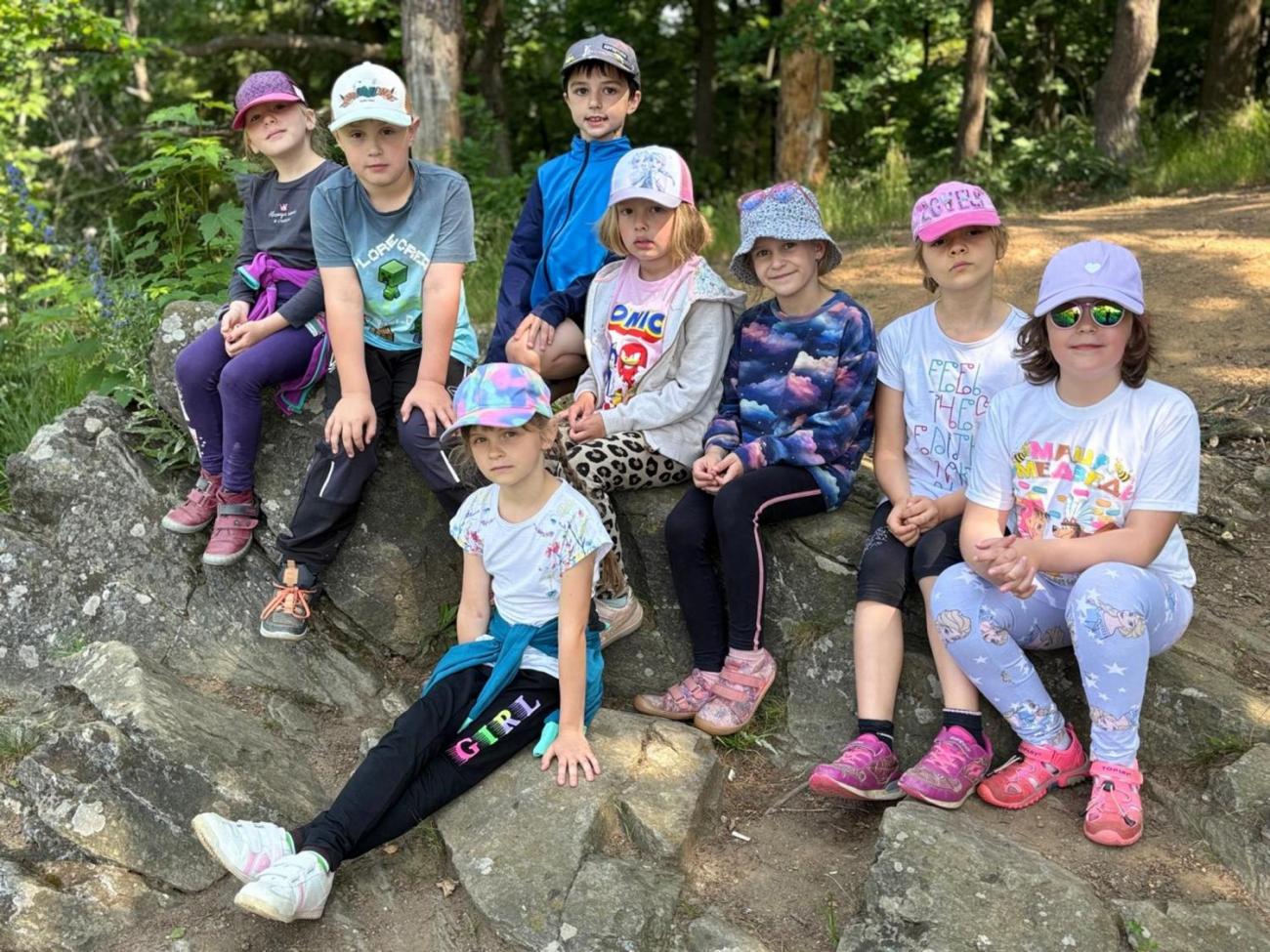 Školní výlet na Zaječí skok 1.B