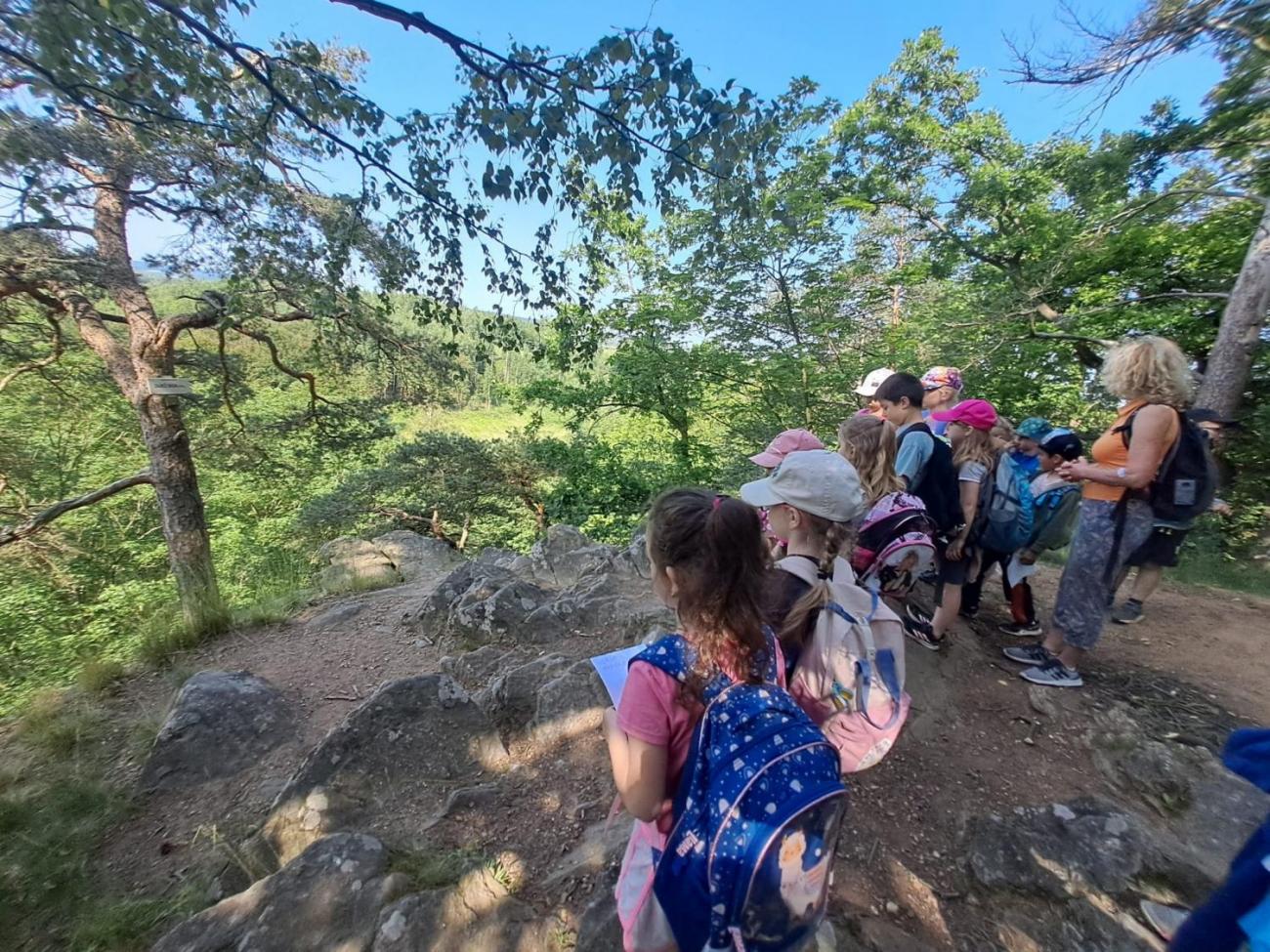 Výlet na Zaječí skok a na statek do Rantířova  1.C