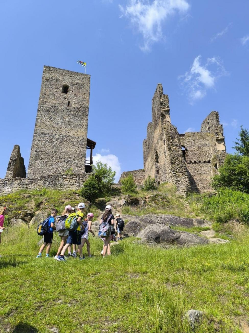 Výprava na zříceninu hradu Rokštejn – třída 2.A