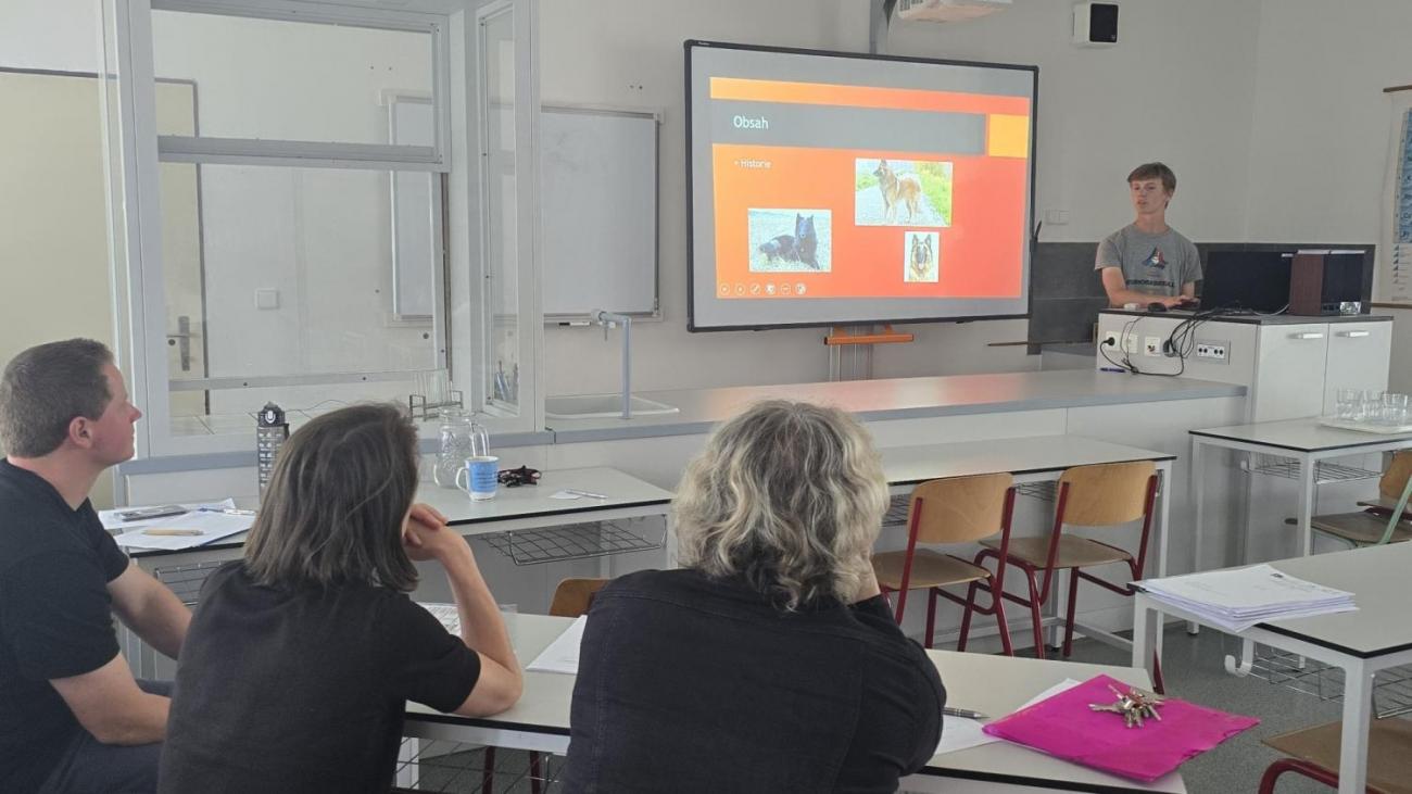 Deváťáci prezentují své ročníkové práce