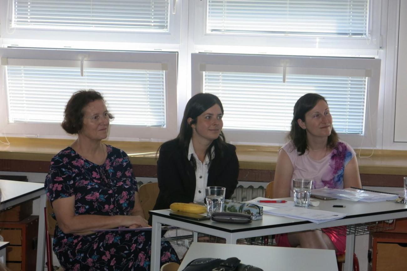 Deváťáci prezentují své ročníkové práce