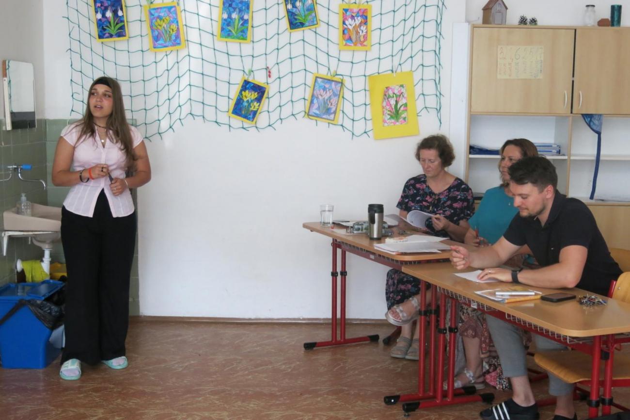 Deváťáci prezentují své ročníkové práce