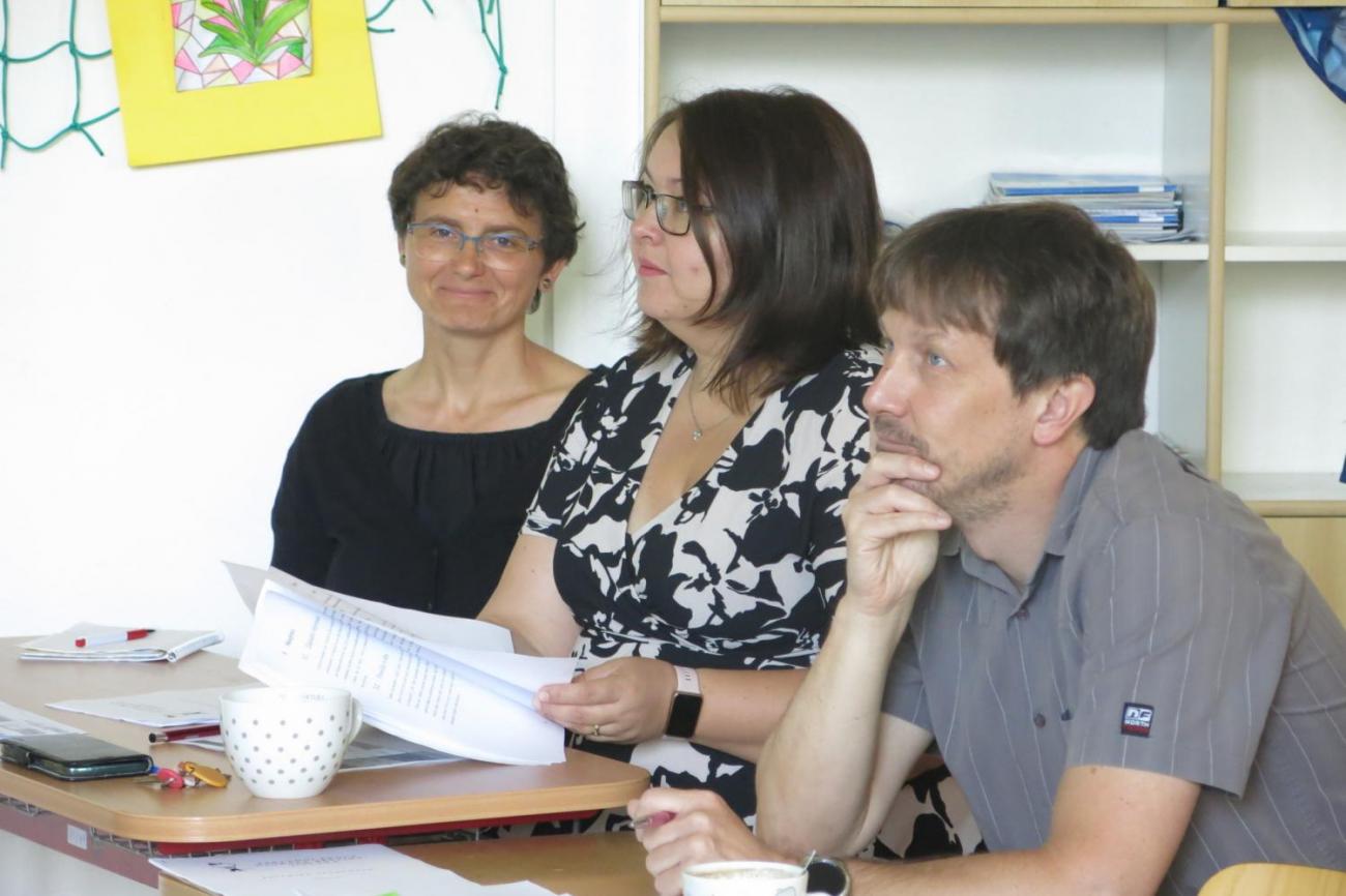 Deváťáci prezentují své ročníkové práce