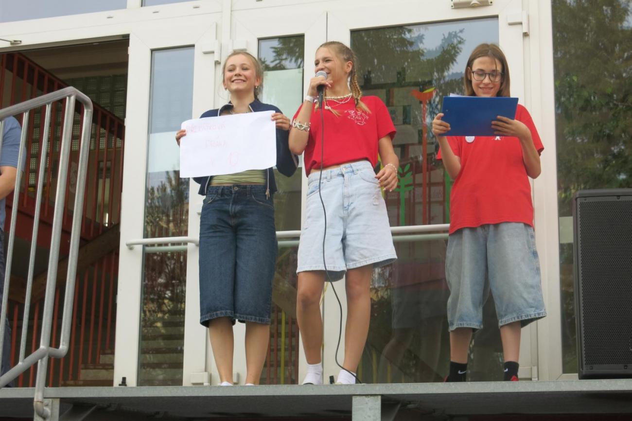 Sportovní den na závěr školního roku