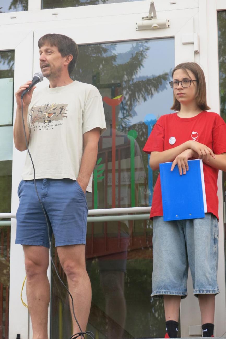 Sportovní den na závěr školního roku