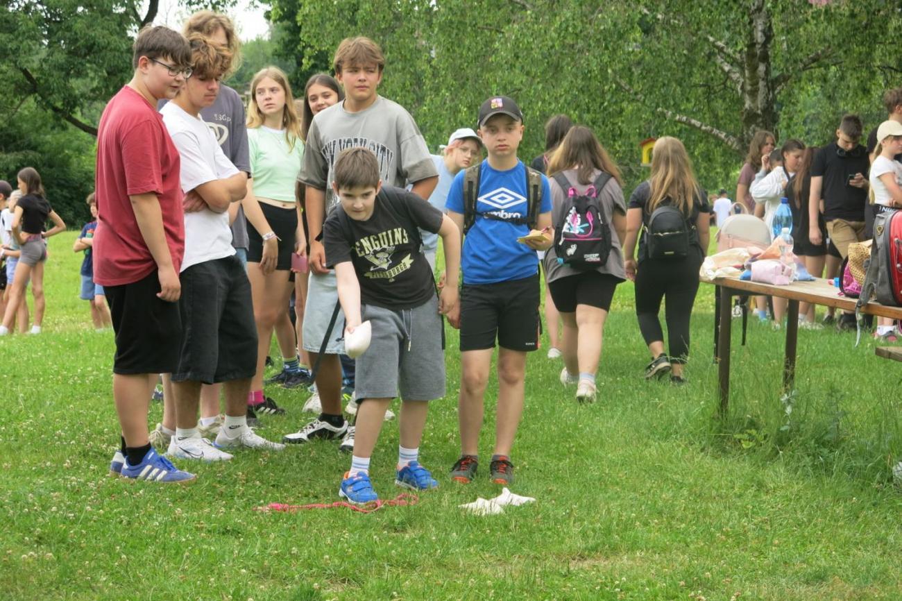Sportovní den na závěr školního roku