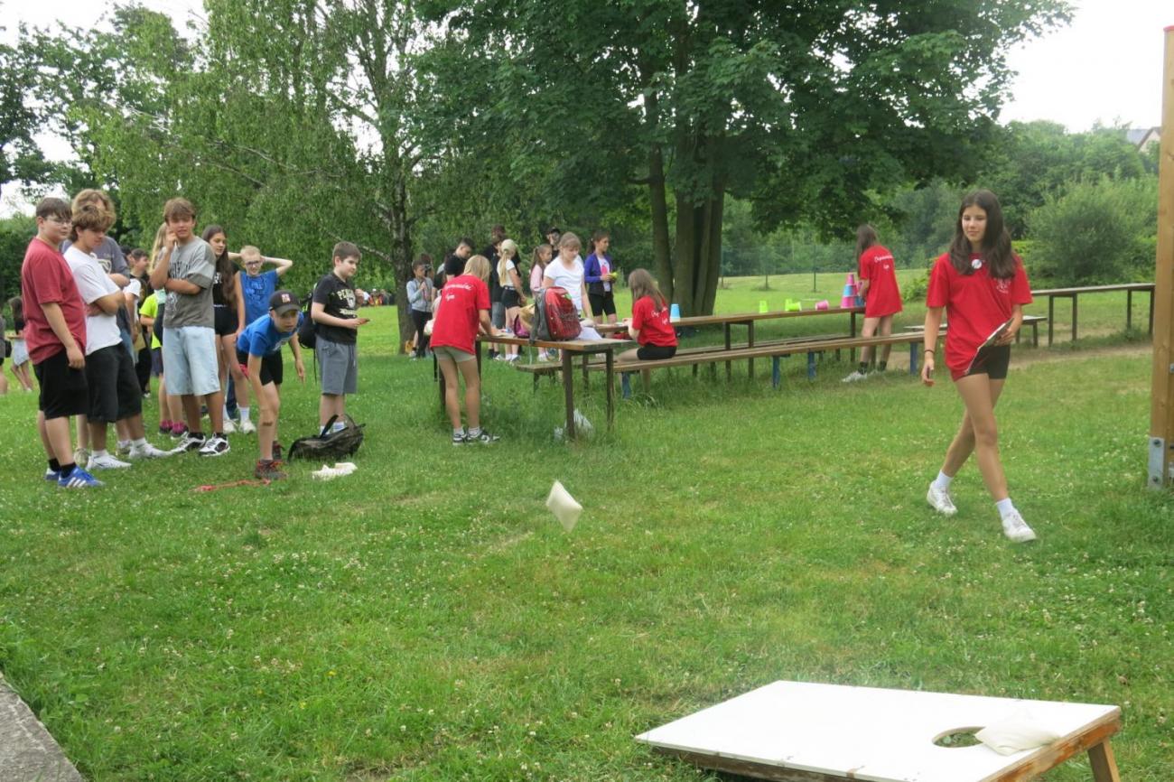 Sportovní den na závěr školního roku