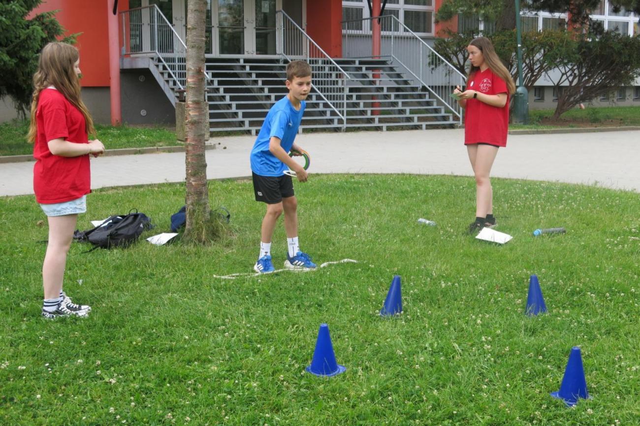 Sportovní den na závěr školního roku