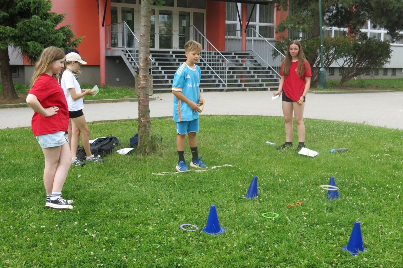 Sportovní den na závěr školního roku