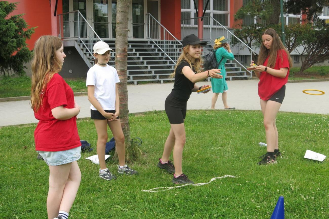 Sportovní den na závěr školního roku