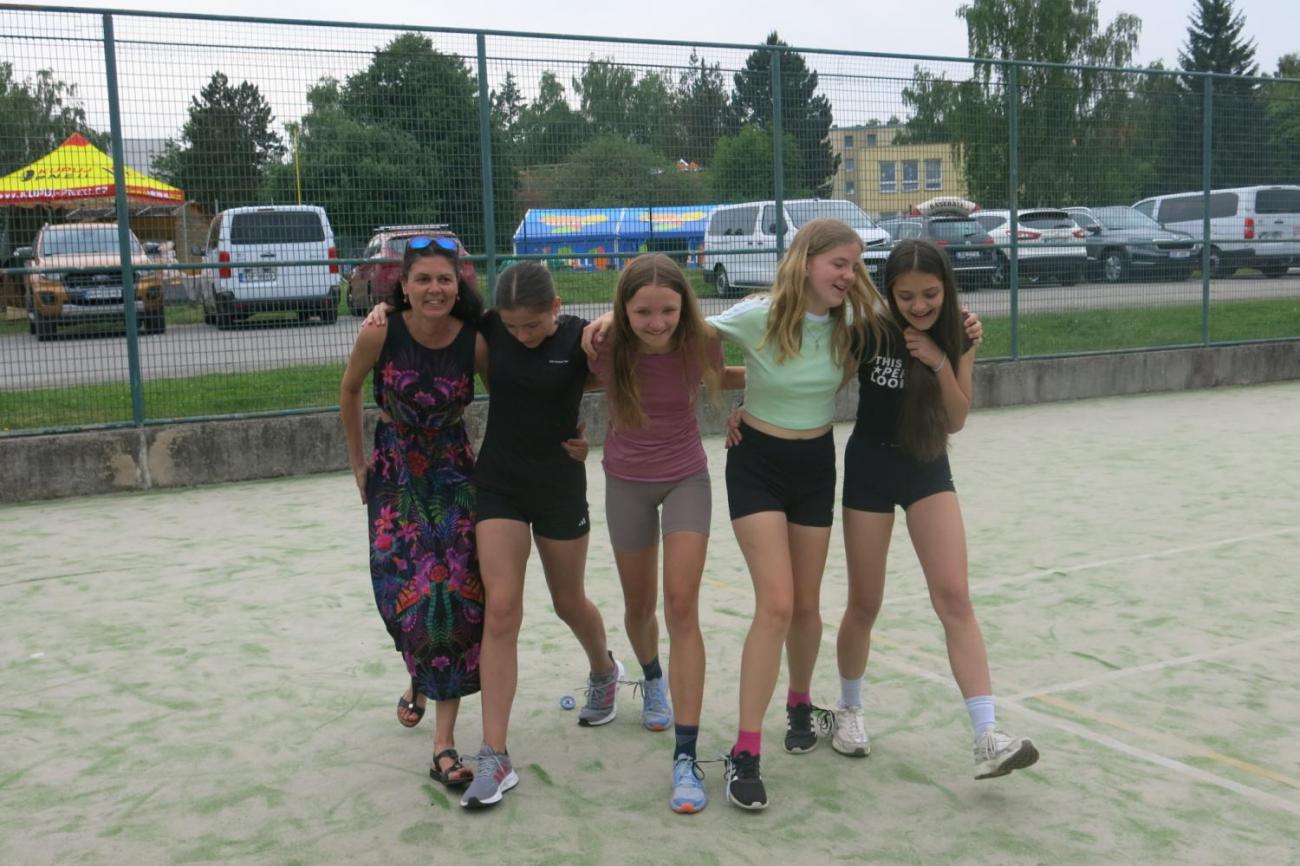 Sportovní den na závěr školního roku