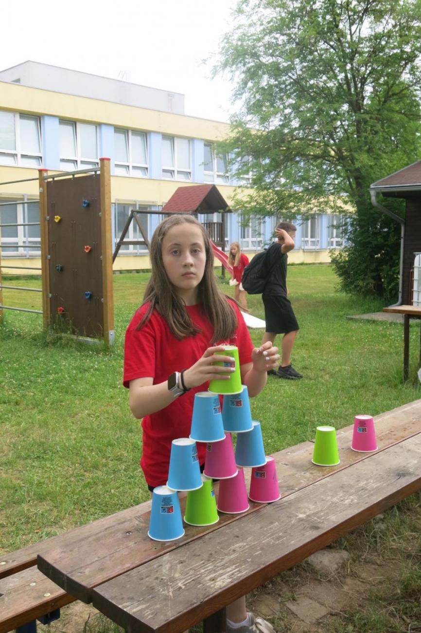 Sportovní den na závěr školního roku