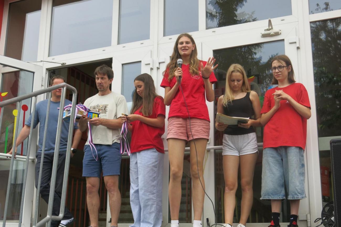 Sportovní den na závěr školního roku
